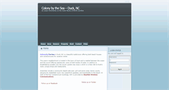 Desktop Screenshot of colonybythesea.net